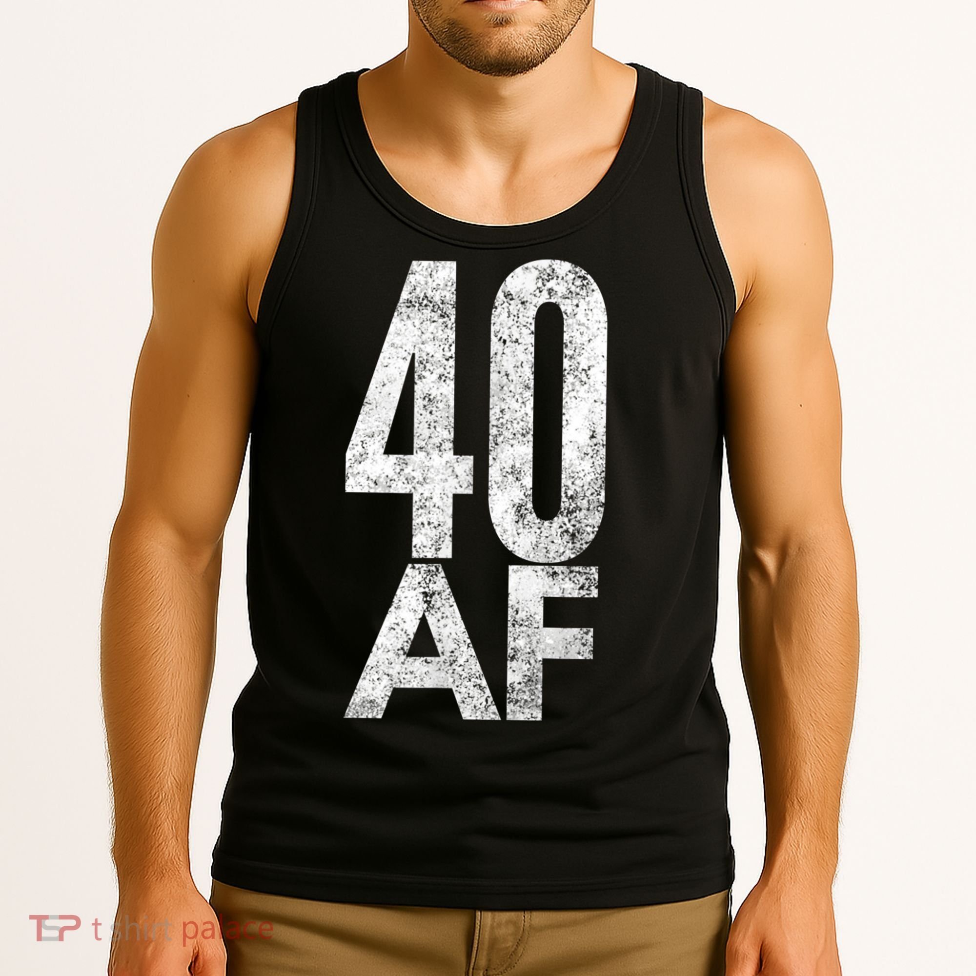 40 AF Funny 40th Birthday Gift 40 Year Old Idea 1978 Tank Top