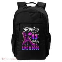 43 And Fabulous High Heels Stepping Into My 43Rd Birthday Backpack thumb 0