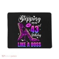 43 And Fabulous High Heels Stepping Into My 43Rd Birthday Mousepad thumb 0
