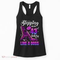43 And Fabulous High Heels Stepping Into My 43Rd Birthday Women's Tank Top thumb 0