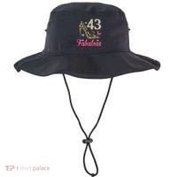 43 And Fabulous Funny 43th Birthday Cute Gift Beautiful Fun Bucket Hat thumb 0