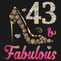 43 And Fabulous Funny 43th Birthday Cute Gift Beautiful Fun Mousepad thumb 1