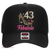 43 And Fabulous Funny 43th Birthday Cute Gift Beautiful Fun Hat thumb 0