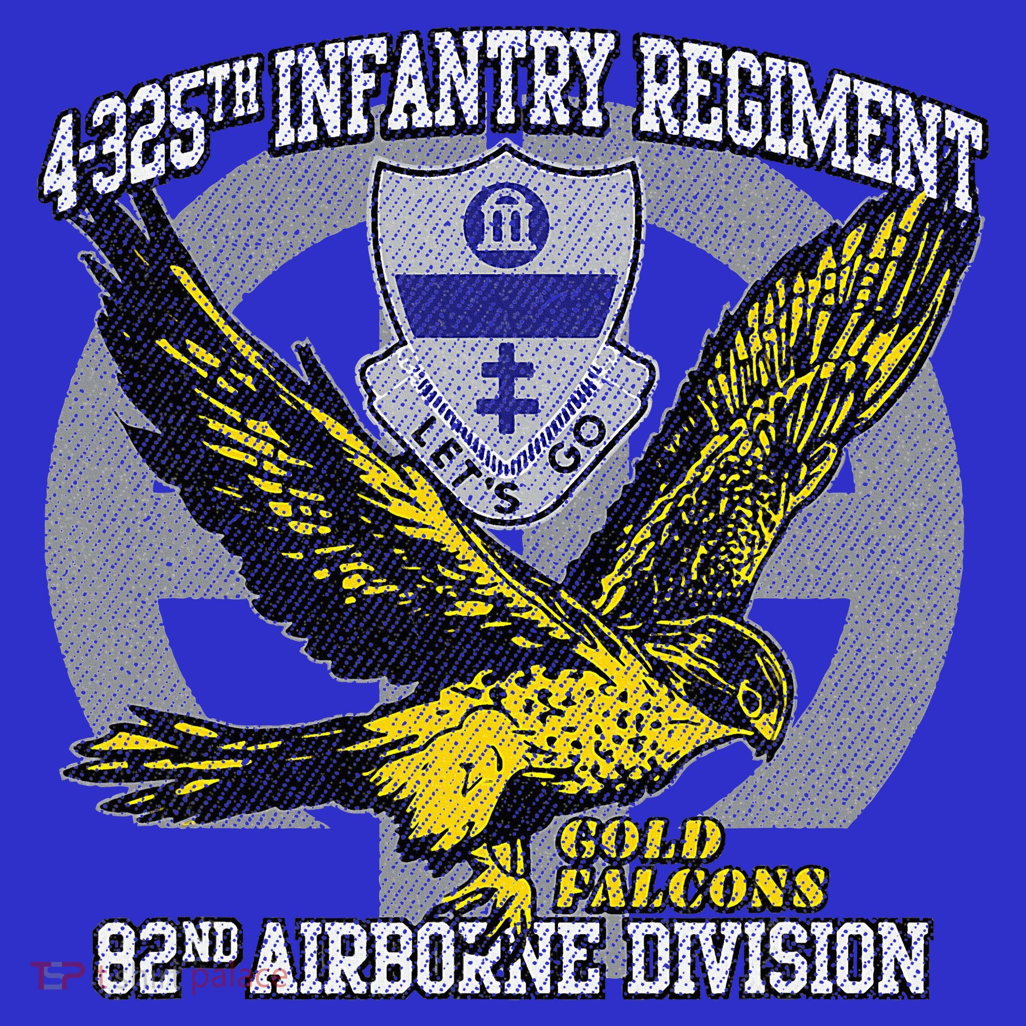 4325th Airborne Infantry Gold F.A.L.C.O.N.S Sweatshirt