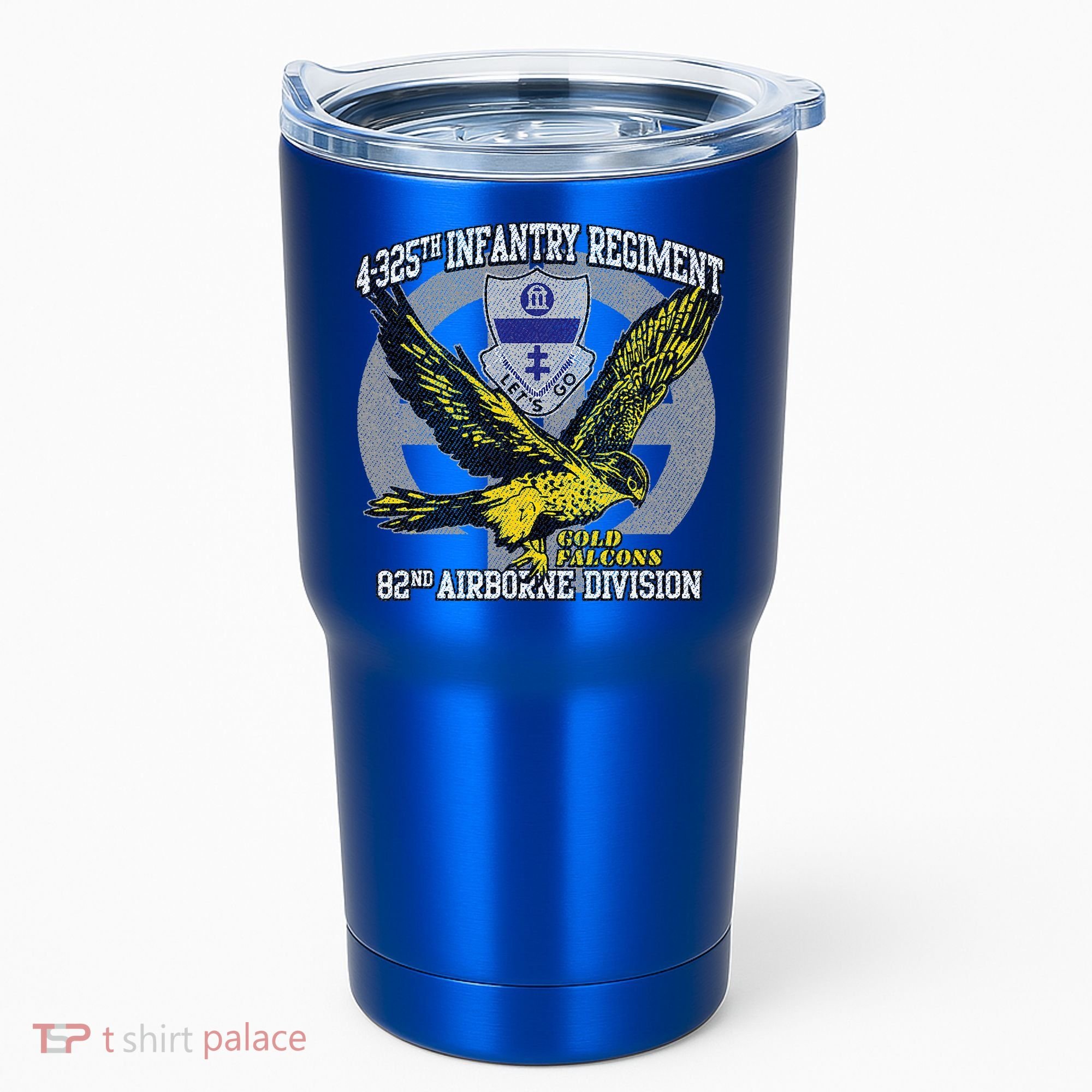 4325th Airborne Infantry Gold F.A.L.C.O.N.S Tumbler