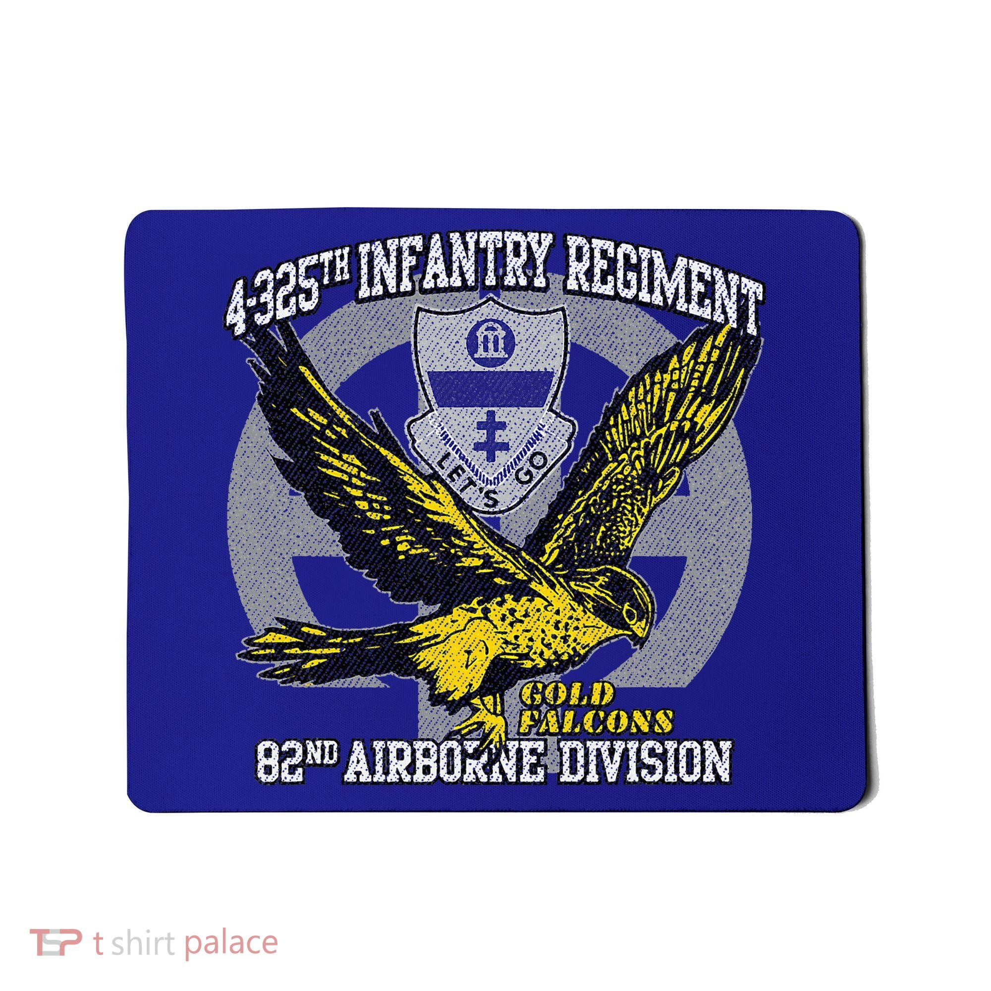 4325th Airborne Infantry Gold F.A.L.C.O.N.S Mousepad