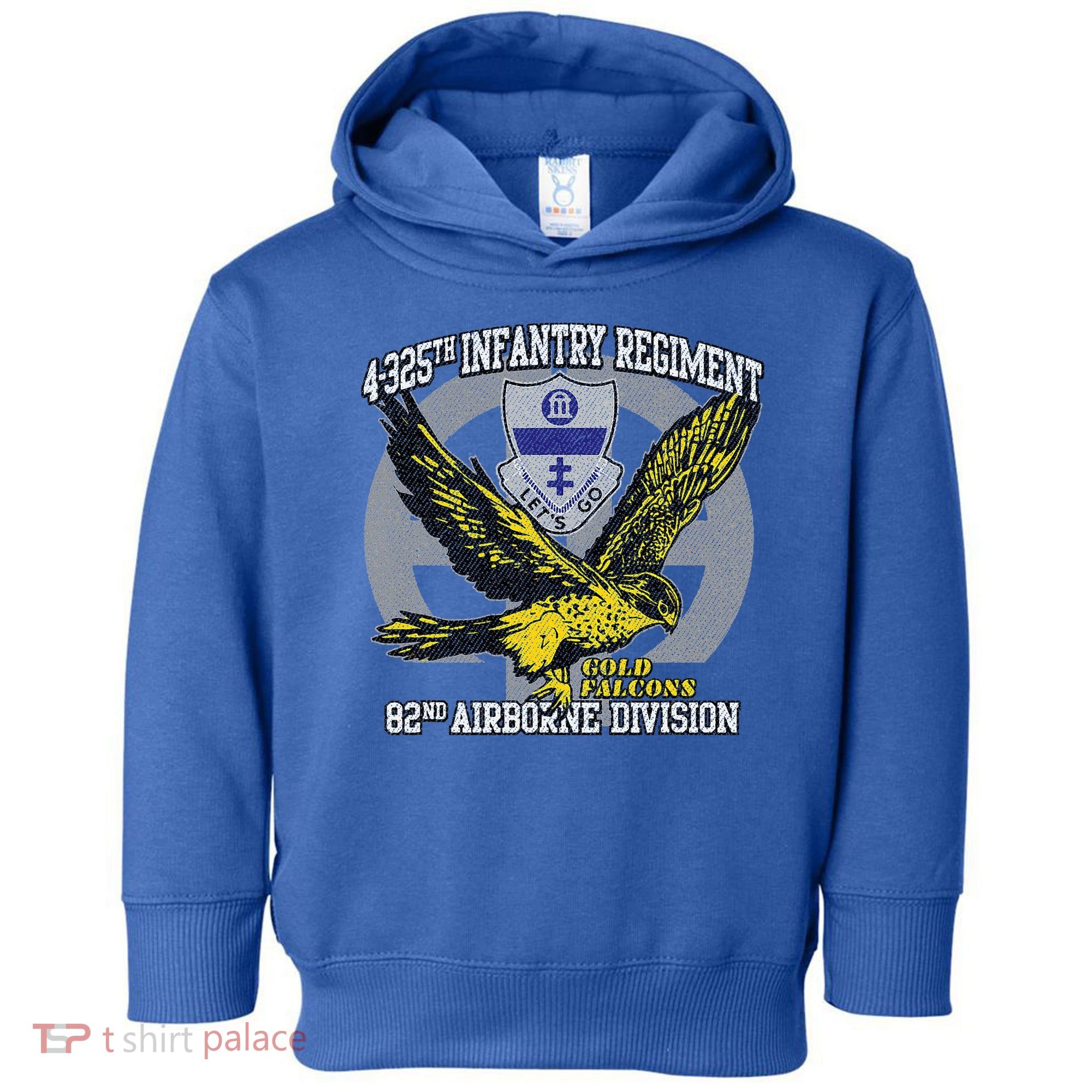 4325th Airborne Infantry Gold F.A.L.C.O.N.S Toddler Hoodie