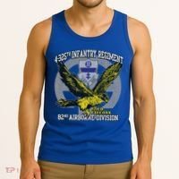 4325th Airborne Infantry Gold F.A.L.C.O.N.S Tank Top thumb 3