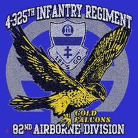 4325th Airborne Infantry Gold F.A.L.C.O.N.S Visor thumb 3