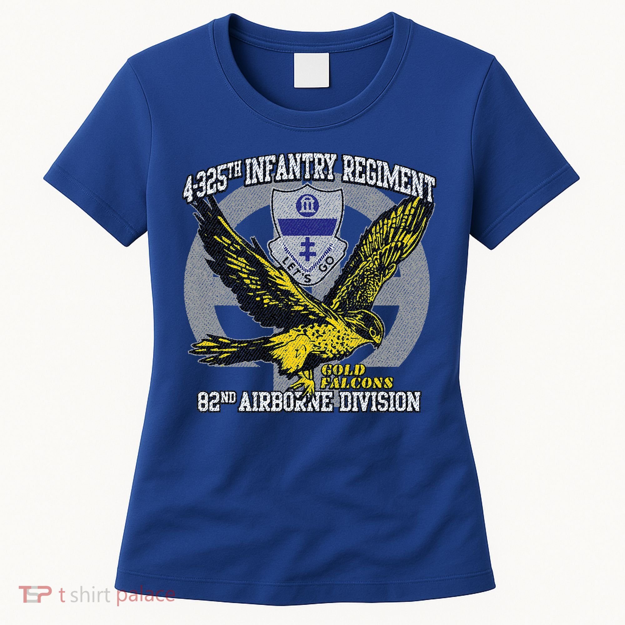 4325th Airborne Infantry Gold F.A.L.C.O.N.S Women's T-Shirt