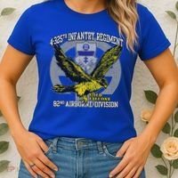 4325th Airborne Infantry Gold F.A.L.C.O.N.S Women's T-Shirt thumb 2