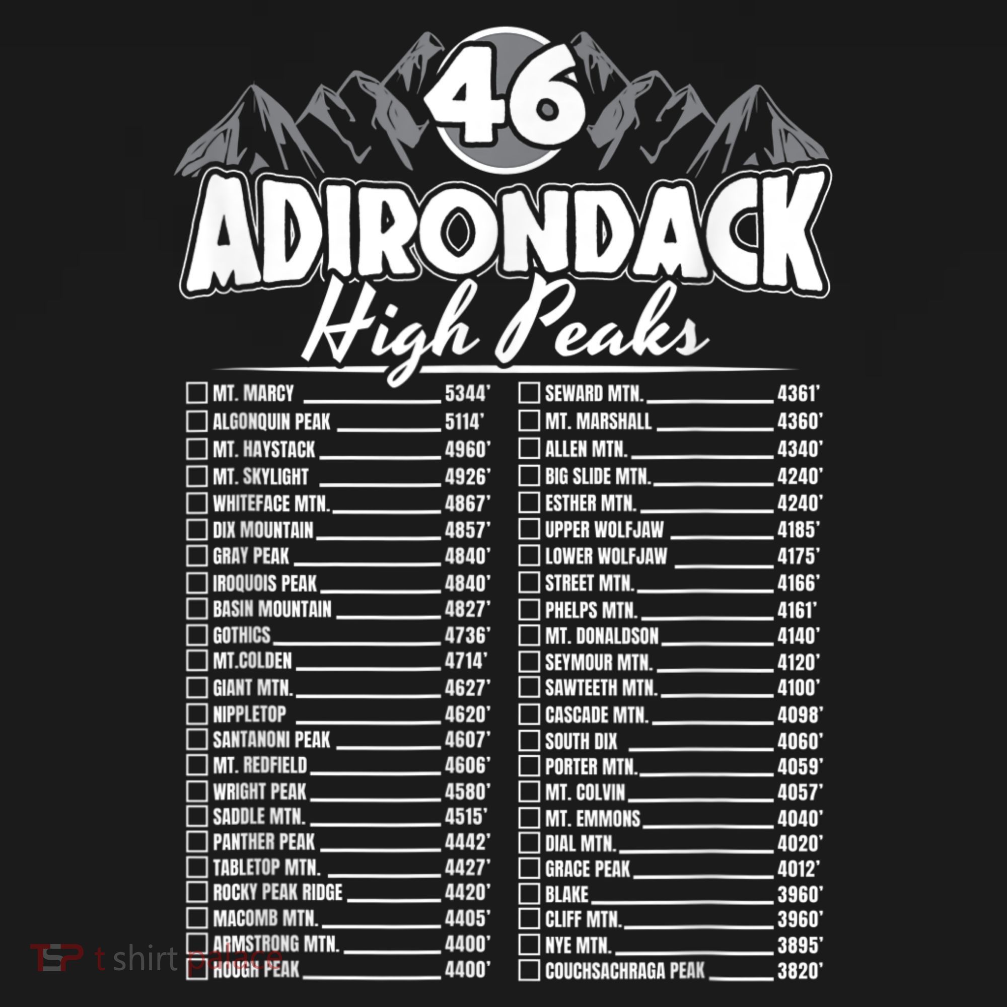 46 Adirondack Mountain Climbing Checklist Doggie Tank