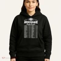 46 Adirondack Mountain Climbing Checklist Hoodie thumb 5