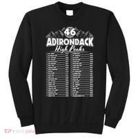 46 Adirondack Mountain Climbing Checklist Sweatshirt thumb 0