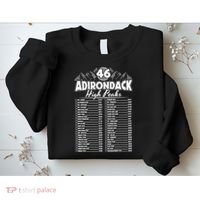 46 Adirondack Mountain Climbing Checklist Sweatshirt thumb 2