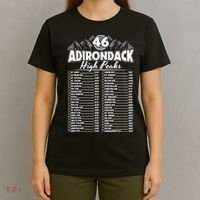 46 Adirondack Mountain Climbing Checklist T-Shirt thumb 4
