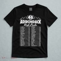 46 Adirondack Mountain Climbing Checklist T-Shirt thumb 5