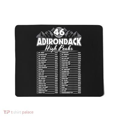 46 Adirondack Mountain Climbing Checklist Mousepad