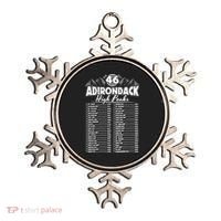 46 Adirondack Mountain Climbing Checklist Ornament thumb 0