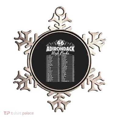 46 Adirondack Mountain Climbing Checklist Ornament