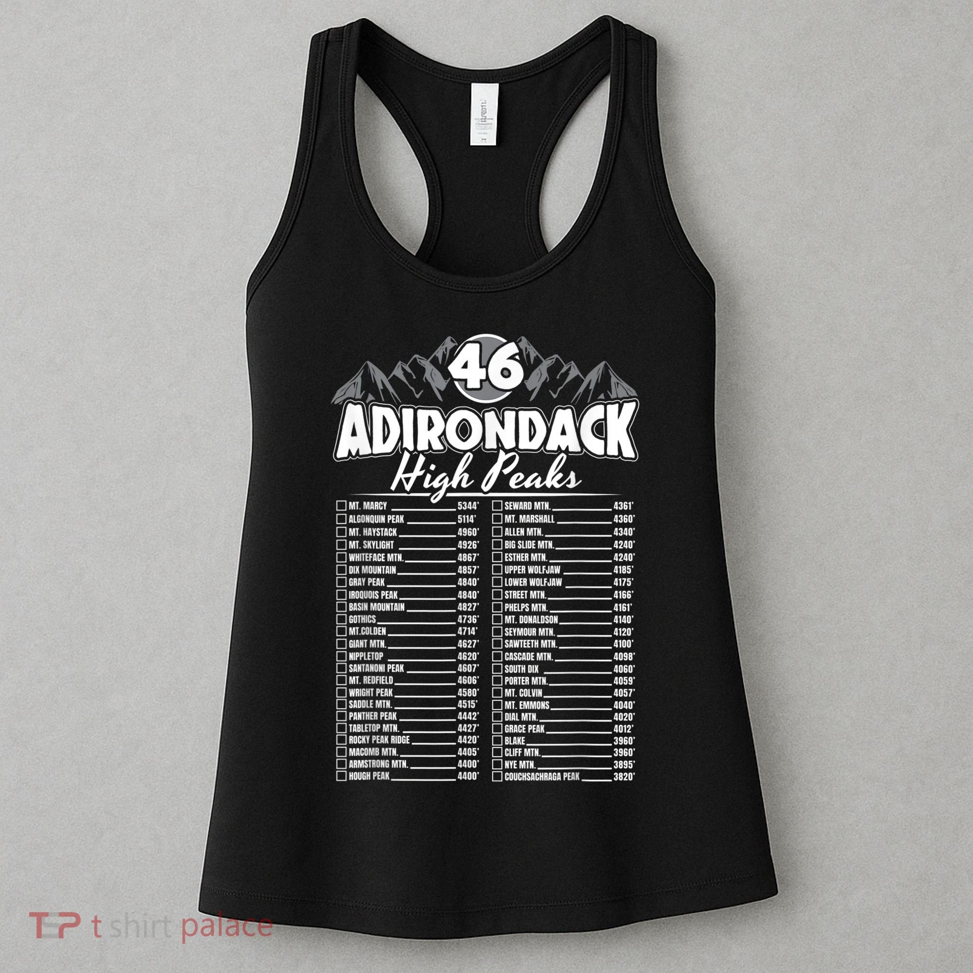 46 Adirondack Mountain Climbing Checklist Women's Tank Top