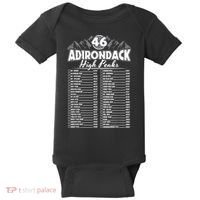 46 Adirondack Mountain Climbing Checklist Baby Bodysuit thumb 0