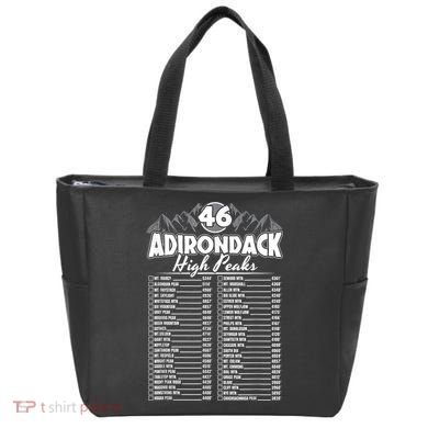 46 Adirondack Mountain Climbing Checklist Tote Bag