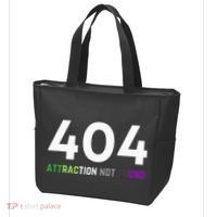 404 Attraction Not Found Funny Aroace Pride Aro Ace LGBTQ Tote Bag thumb 3