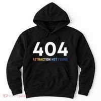 404 Attraction Not Found Funny Aroace Pride Aro Ace LGBTQ Hoodie thumb 0
