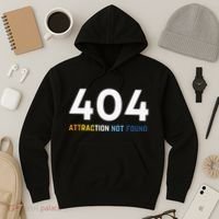 404 Attraction Not Found Funny Aroace Pride Aro Ace LGBTQ Hoodie thumb 3