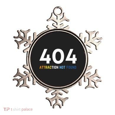 404 Attraction Not Found Funny Aroace Pride Aro Ace LGBTQ Ornament