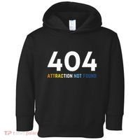 404 Attraction Not Found Funny Aroace Pride Aro Ace LGBTQ Toddler Hoodie thumb 0
