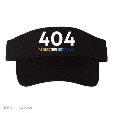 404 Attraction Not Found Funny Aroace Pride Aro Ace LGBTQ Visor