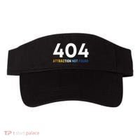 404 Attraction Not Found Funny Aroace Pride Aro Ace LGBTQ Visor thumb 0