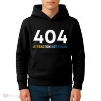 404 Attraction Not Found Funny Aroace Pride Aro Ace LGBTQ Kids Hoodie thumb 4