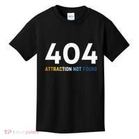 404 Attraction Not Found Funny Aroace Pride Aro Ace LGBTQ Kids T-Shirt thumb 0