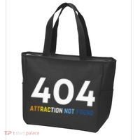 404 Attraction Not Found Funny Aroace Pride Aro Ace LGBTQ Tote Bag thumb 3