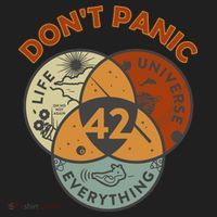 42 Answer To Life The Universe And Everything DonT Panic Tumbler thumb 3
