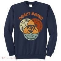 42 Answer To Life The Universe And Everything DonT Panic Sweatshirt thumb 0