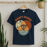 42 Answer To Life The Universe And Everything DonT Panic T-Shirt thumb 2