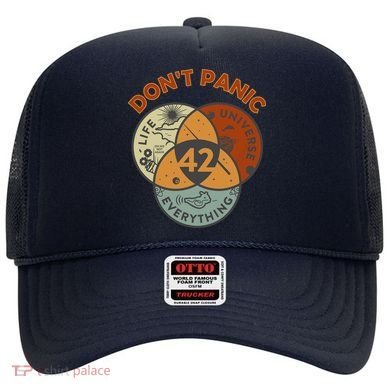42 Answer To Life The Universe And Everything DonT Panic Hat