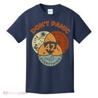 42 Answer To Life The Universe And Everything DonT Panic Kids T-Shirt thumb 0