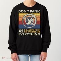42 Answer To All Questions Gift Life Universe Everything Funny Gift Women's Sweatshirt thumb 0
