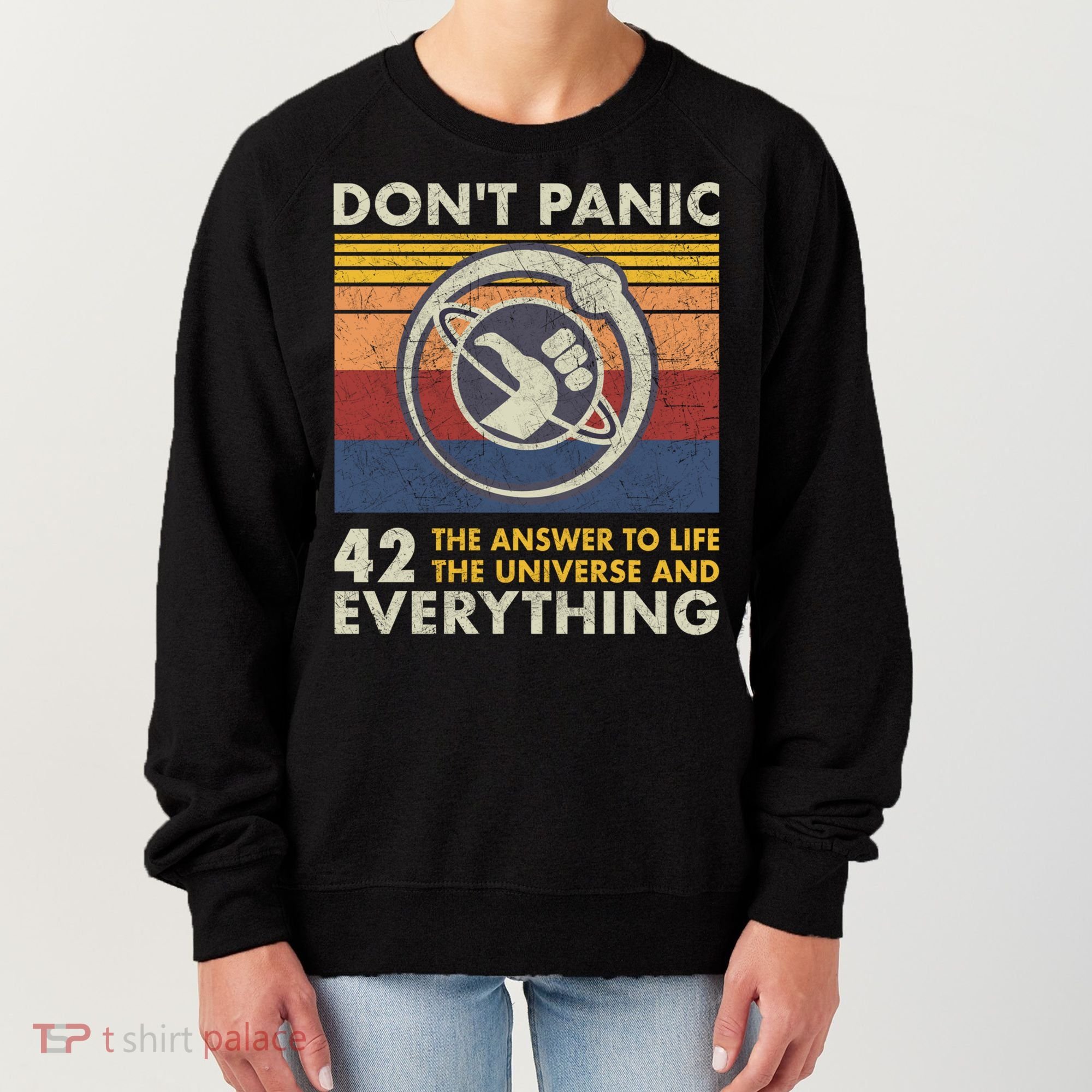 42 Answer To All Questions Gift Life Universe Everything Funny Gift Women's Sweatshirt