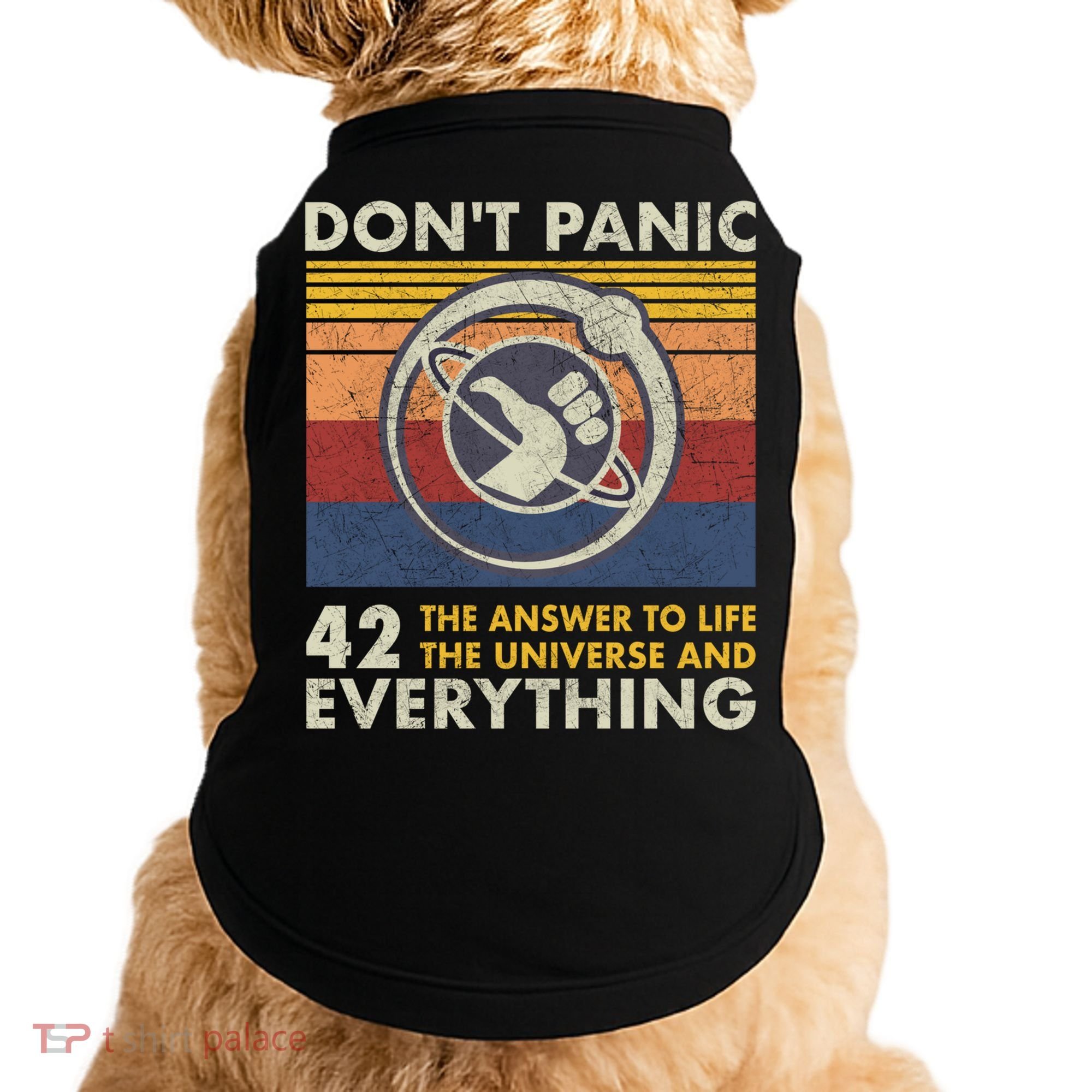 42 Answer To All Questions Gift Life Universe Everything Funny Gift Doggie Tank