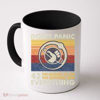42 Answer To All Questions Gift Life Universe Everything Funny Gift Coffee Mug thumb 0