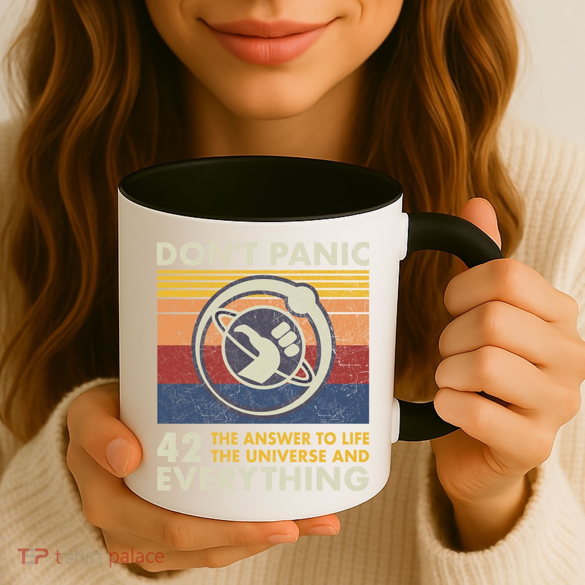 42 Answer To All Questions Gift Life Universe Everything Funny Gift Coffee Mug