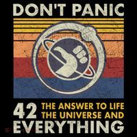 42 Answer To All Questions Gift Life Universe Everything Funny Gift Women's Hoodie thumb 2