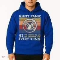 42 Answer To All Questions Gift Life Universe Everything Funny Gift Hoodie thumb 2