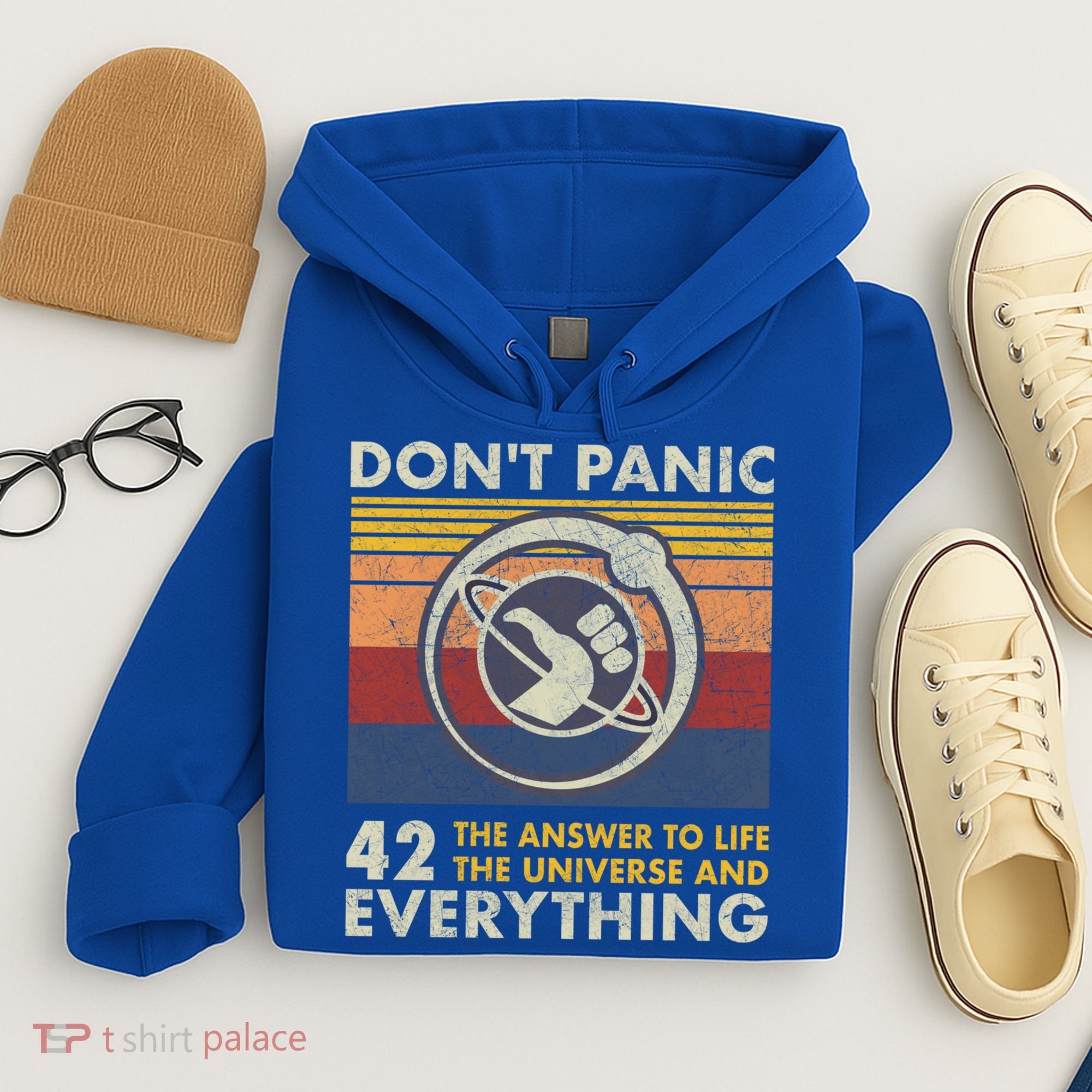 42 Answer To All Questions Gift Life Universe Everything Funny Gift Hoodie
